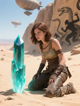 Between the Crystals