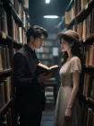 him and her