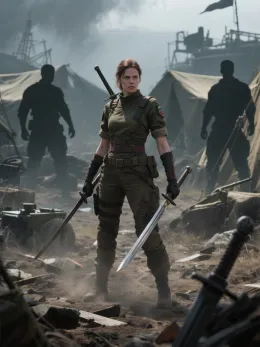 The First Woman Soldier
