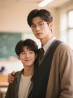 Brotherly Bonds: Professor and Petal