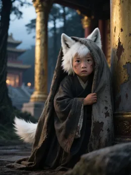 The White Wolf Pup's Secret