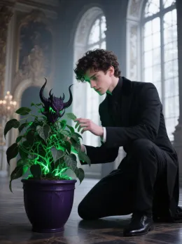 Royal Roots: A Prince's Devil's Ivy