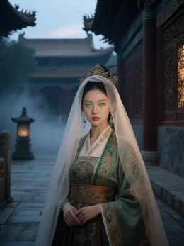 The Empress with Emerald Eyes
