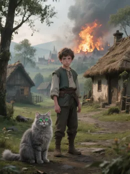 The Cat with Nine Lives