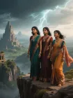 The Reincarnated Queens of Vyomaghad