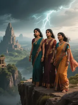 The Reincarnated Queens of Vyomaghad