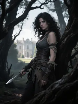 The Forest Lady and the Guard