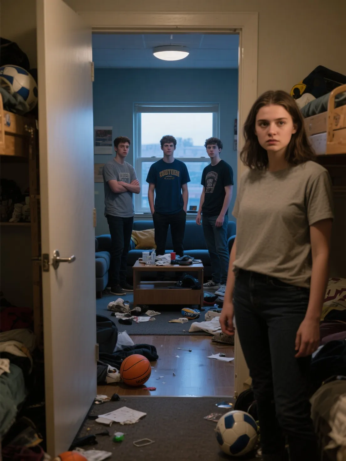 Strike Four: Dorm Life and Hidden Scars