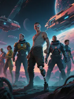 Humans Are Space Orcs: The "Stabby" Crew