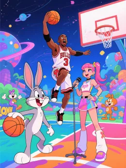 Space Jam: The Baller and the Songstress