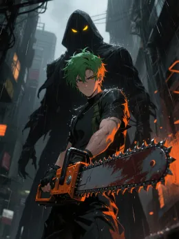 Izuku Midoriya - The Chainsaw Man