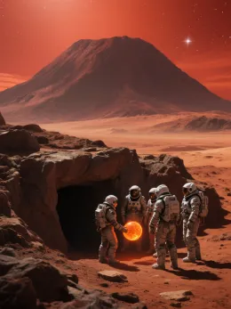 Mars, The First Contact