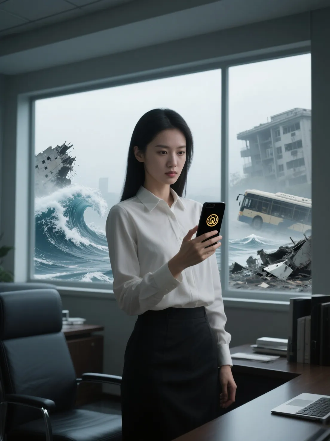 After Handing in the Mobile Phone Predicting Natural Disasters