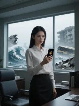 After Handing in the Mobile Phone Predicting Natural Disasters