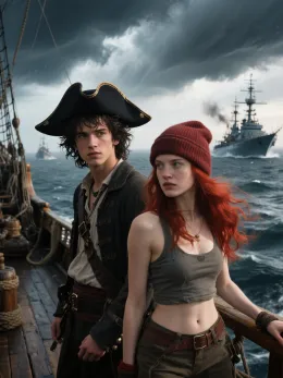 The Mad Man Captain and the Hothead Girl