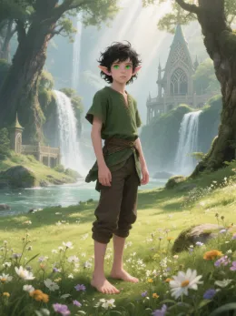 The Elfling in Rivendell