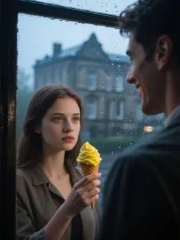 IT STARTED WITH A LEMON SORBET. THEN A COLD, DEAD BODY SMILED.