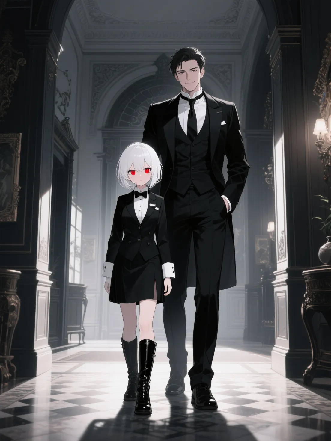 The White-Haired Demon Butler
