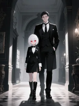 The White-Haired Demon Butler