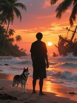 Husky - The Sea, The Island and The Other Wolves