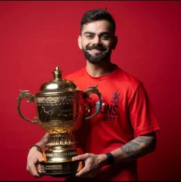 Virat's IPL winning.