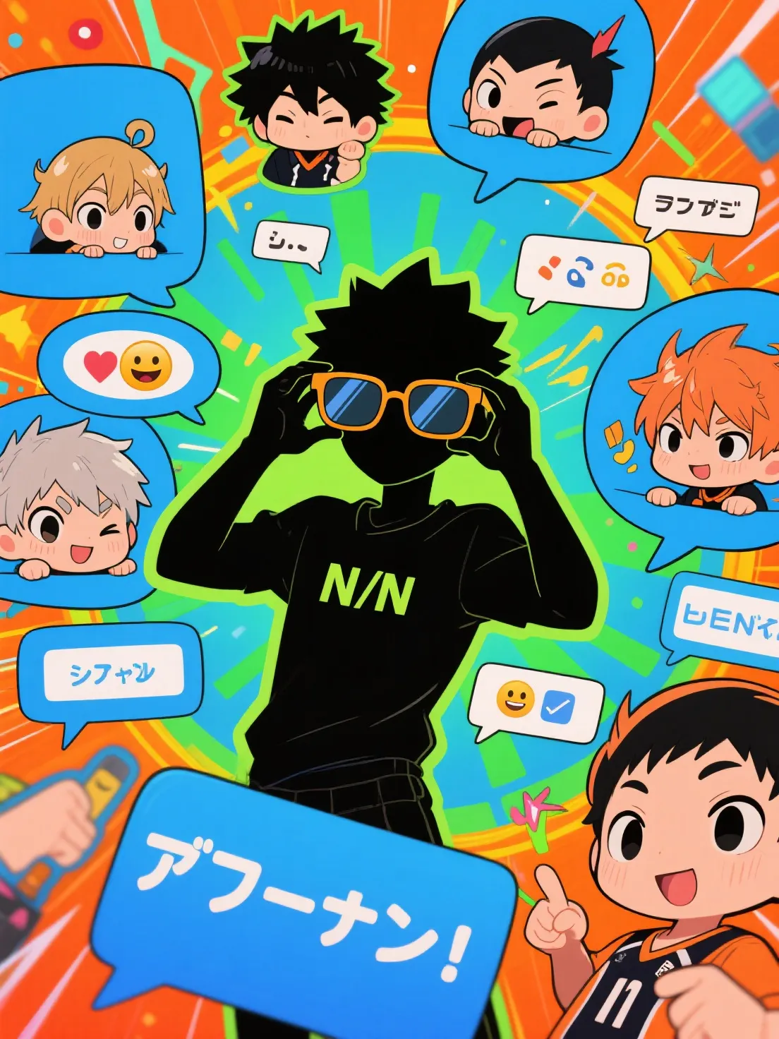 blue lock × hq. | chatfic