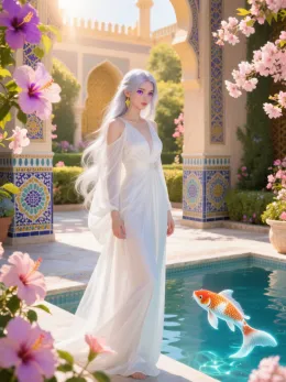 Reincarnating into a Beautiful Woman