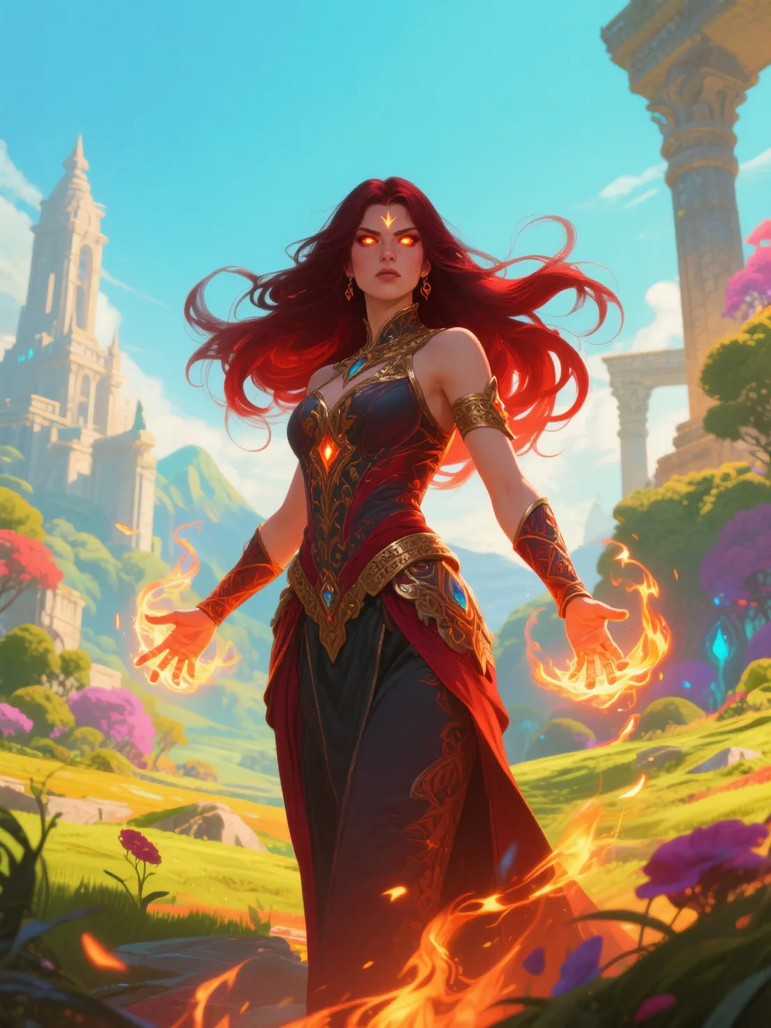 MISTRESS OF FLAME