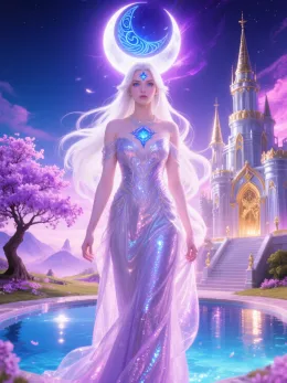 Reincarnated as a goddess
