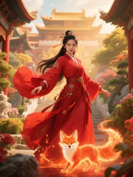 The red clothed shameless Empress