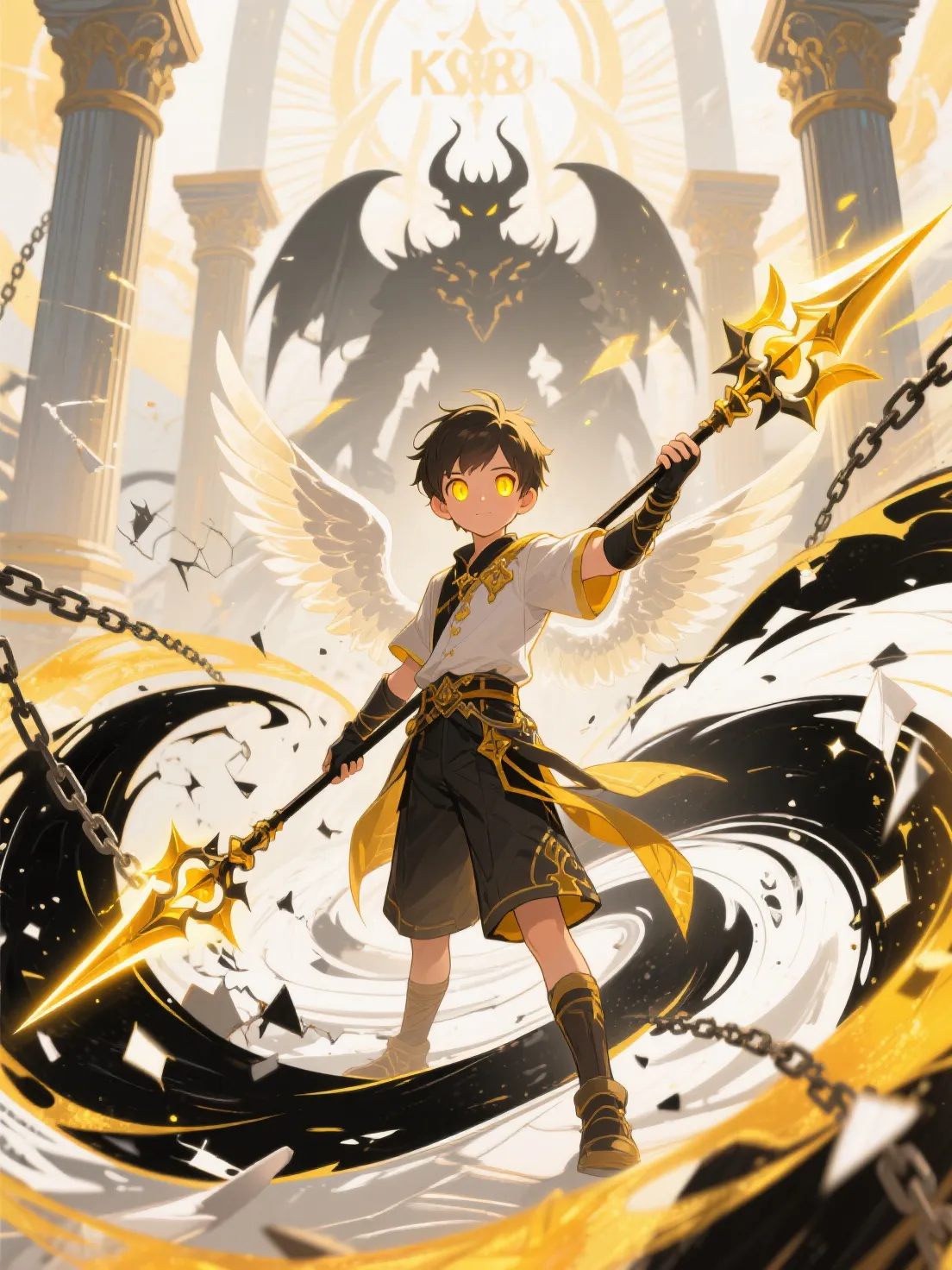 The fallen god