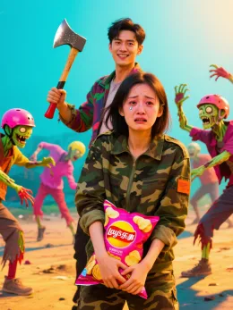 In the Apocalypse, Jiao Jiao Struggled Every Day