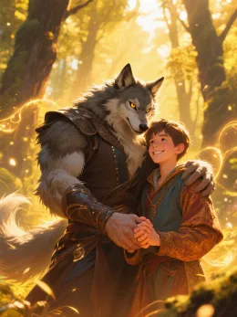 The Broken Werewolves: The Human Mate (BxB)