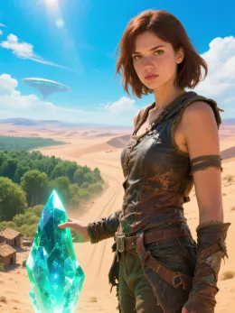 Between The Crystals