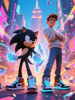 Sonic Prime x Human Male Reader