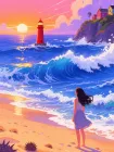 The Summer I Drowned (SEA GLASS)