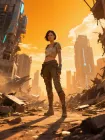 Amber Skies: A Post-Apocalyptic Novel (Book 2 of the 2136 Trilogy)