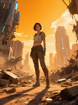 Amber Skies: A Post-Apocalyptic Novel (Book 2 of the 2136 Trilogy)