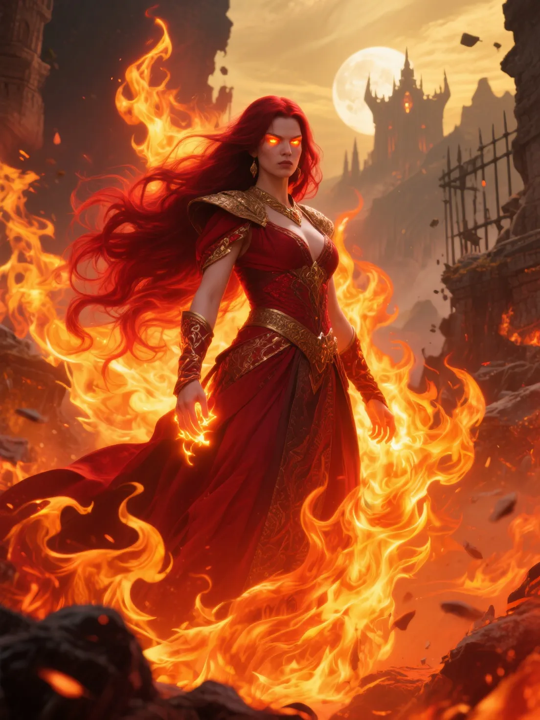 MISTRESS OF FLAME